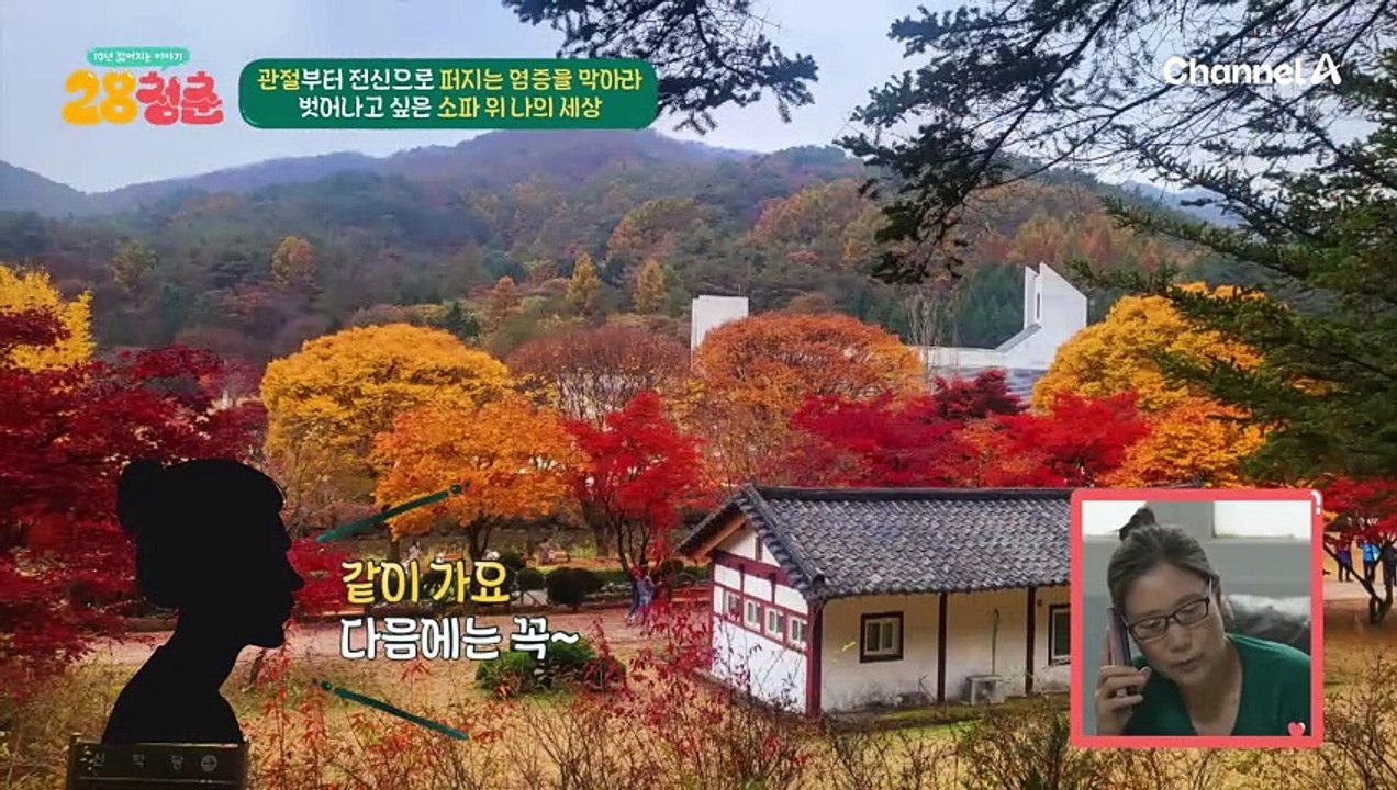 평생 일만 한 60대의 관절 상태(ㅠㅠ) 단풍 구경은커녕 집 앞도 못 나가요