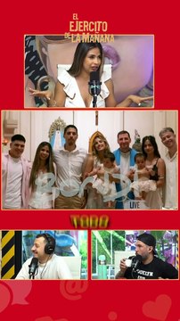 Daniela Celis contó qué pasó en el bautismo de sus hijas