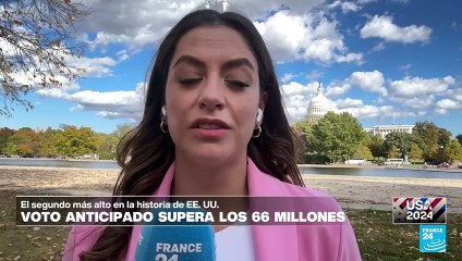 Informe desde Washington: más de 60 millones de personas ya han emitido el voto anticipado