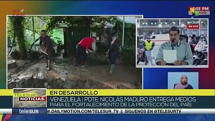 El presidente de Venezuela brinda su apoyo a España tras el paso del fenómeno Dana