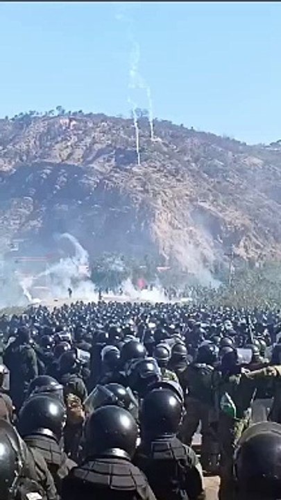 Momentos de tensión vividos en el desbloqueo de Parotani