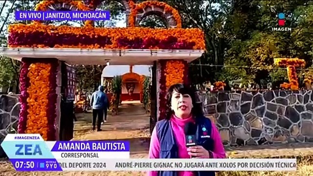 Día de Muertos: Familias michoacanas alistan las tumbas de sus seres queridos en Pátzcuaro