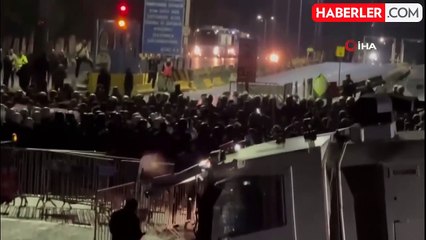 İsrail’e Mal Götüren Firmayı Protesto Edenlerin Kapatmış Olduğu Yol 3 Saat Sonra Açıldı