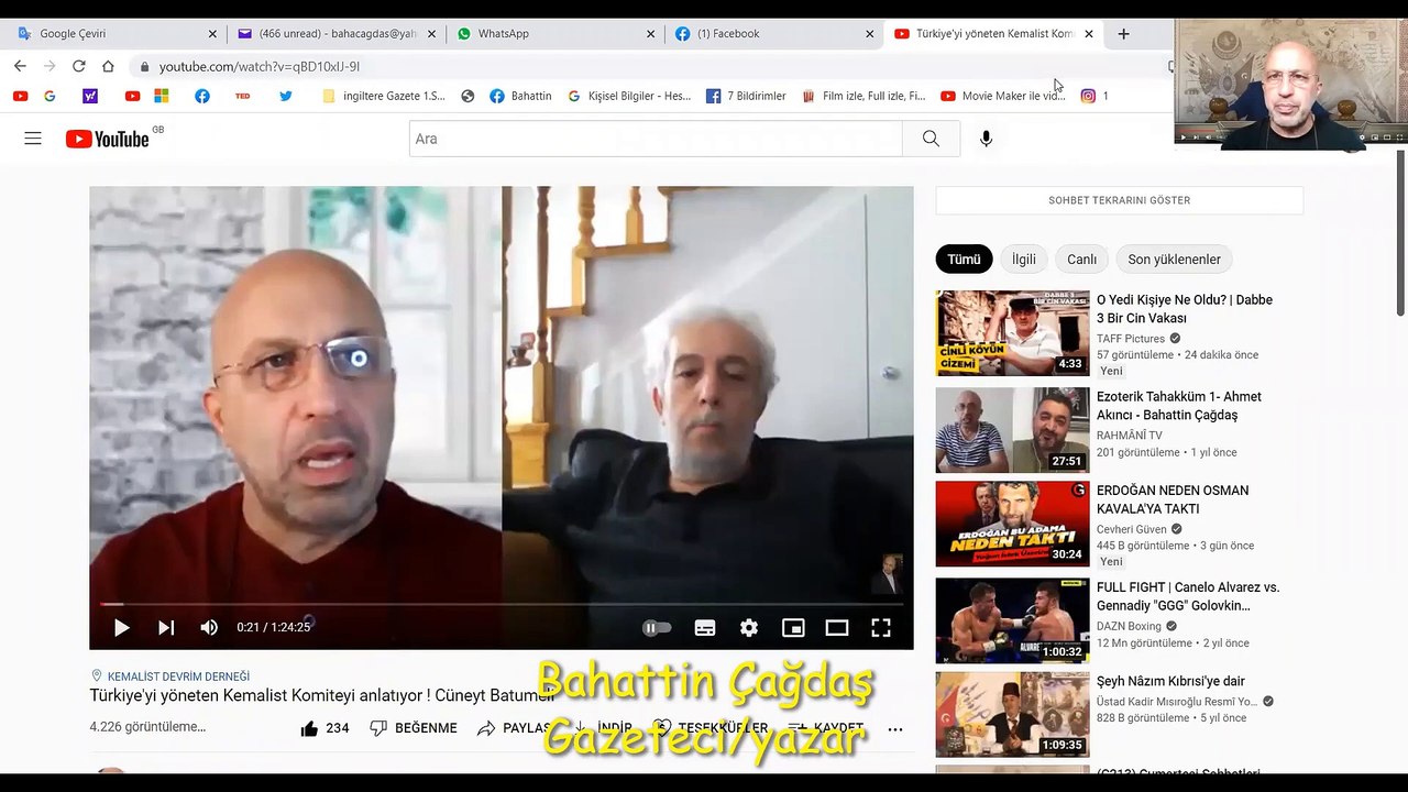 Kadir Mısıroğlu_ Mason_ Kemalist Doktorlar Beni Öldürmek İstedi