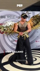 Vrix Gallano at the Shake, Rattle, and Ball 2024 black carpet #PEP #shorts