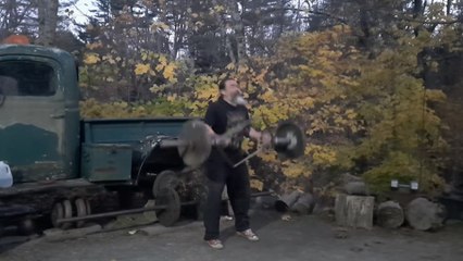 Trap Bar Clean & Push Presses! 73kg