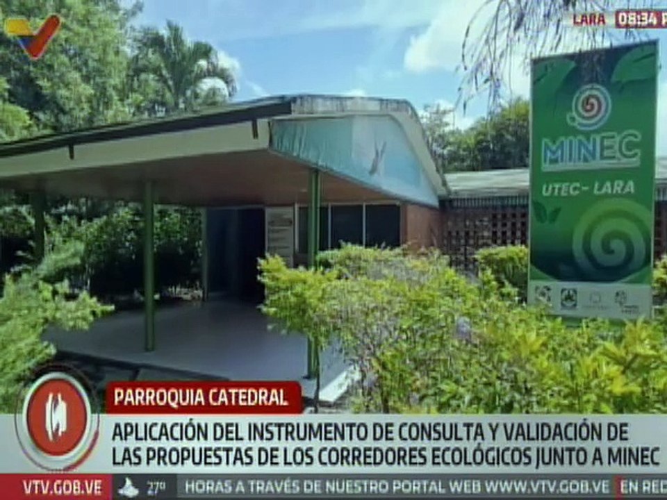 Lara | Trabajadores públicos debaten propuestas para impulsar corredores ecológicos