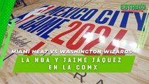 JÁQUEZ, con dos equipos de la NBA en la CDMX | Estadio Deportes