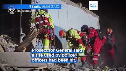 One killed, 40 injured in series of Russian air strikes on eastern city of Kharkiv