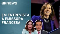 Lula diz estar torcendo para a vitória de Kamala Harris nos EUA