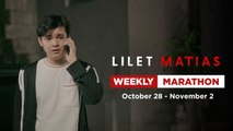 Lilet Matias, Attorney-At-Law: Weekly Marathon (October 28 - November 2, 2024)