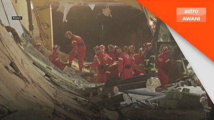 13 maut selepas bumbung runtuh di stesen kereta api Serbia