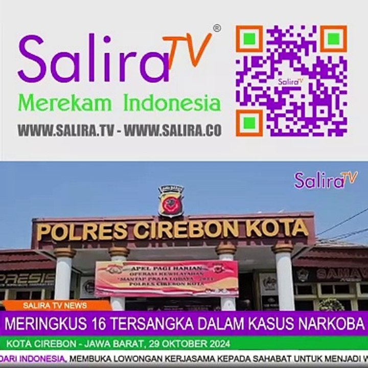 Polres Cirebon Kota Berhasil Meringkus 16 Tersangka Dalam Kasus Narkoba