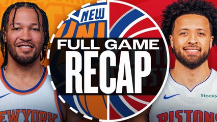 Game Recap: Knicks 128, Pistons 98
