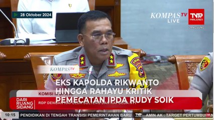 Eks Kapolda Rikwanto hingga Rahayu Keponakan Presiden Prabowo Kritik Pemecatan Ipda Rudy - PARASOT