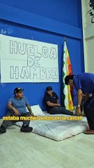 Evo instaló huelga de hambre en el Chapare