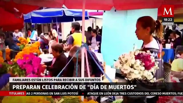 Familias se preparan para la celebración de 'Día de Muertos'. Selene Flores, 01 de noviembre 2024