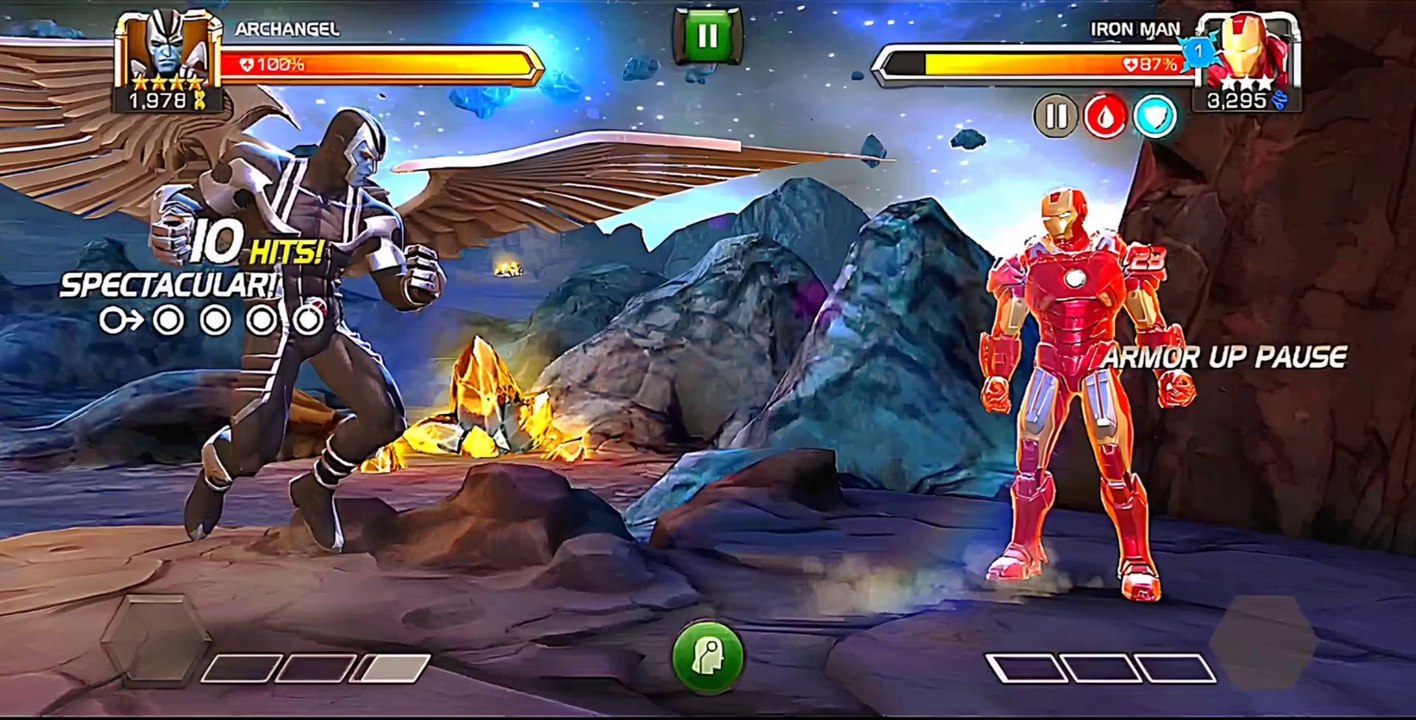 Archangel Vs iron man amazing fight video
