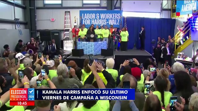 Así se vivió el último viernes de campañas presidenciales en USA | Noticias con Nacho Lozano