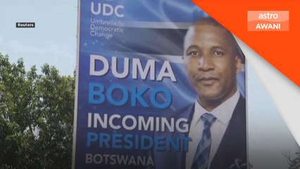 Duma Boko diisytiharkan Presiden ke-6 Botswana