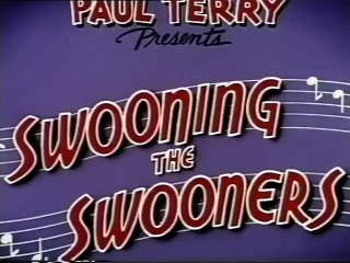 SWOONING THE SWOONERS