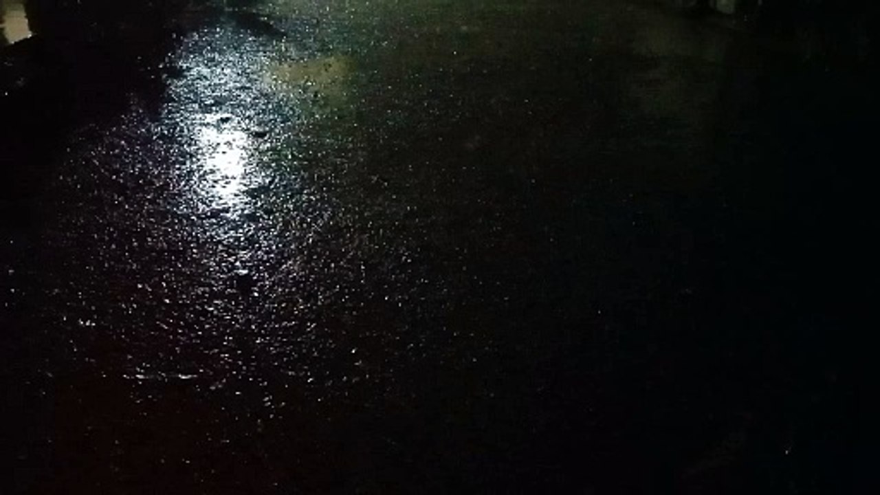 Stormy Night|Heavy Rainfall At Night| Please Like and Share The Video