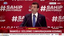 Ekrem İmamoğlu'ndan Erdoğan'a 'dava' yanıtı... İçişleri Bakanlığı'na sert sözler...