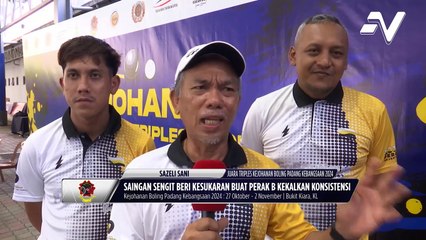 Perang saudara aksi final triples memihak kepada 'otai' Perak B