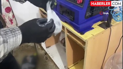 Trabzon'da Kaçak Sigara İmalathanesine Jandarma Baskını