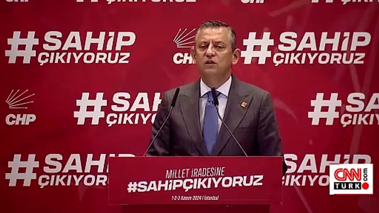 Özgür Özel: ''Esenyurt'tan elimizi çekmeyeceğiz''