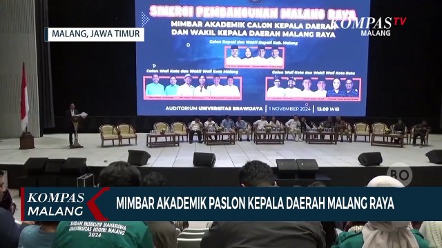 Universitas Brawijaya Malang Gelar Mimbar Akademis Calon Kepala Daerah Malang Raya