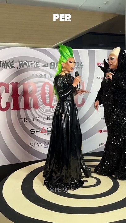 Zymba Ding at the Shake, Rattle, and Ball 2024 black carpet #PEP #shorts