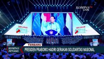Hadiri Deklarasi Gerakan Solidaritas Nasional, Presiden Prabowo: Kita Hormati Semua Negara!