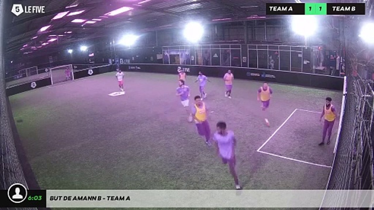 But de Amann B - Team A