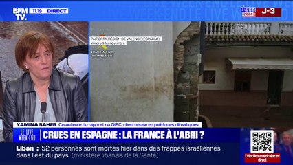 Inondations en Espagne: "On devrait considérer la question climatique comme une question de sécurité", affirme Yamina Saheb (co-auteure du rapport du GIEC)