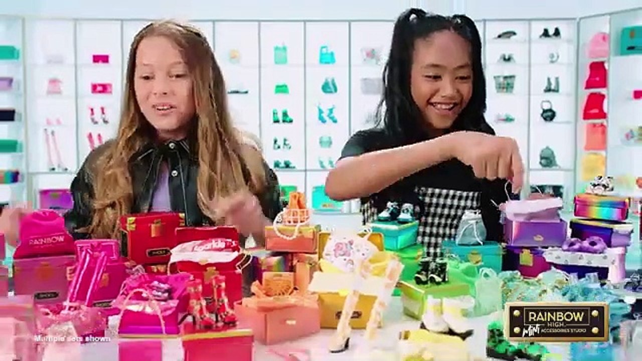 Rainbow High: Mini Accessories Studio "Handbags and Shoes" Commercial! (20 Sec.)