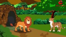 The Lion And The Cheetah - Panchatantra Moral Stories for Kids in English - Maha Cartoon TV English