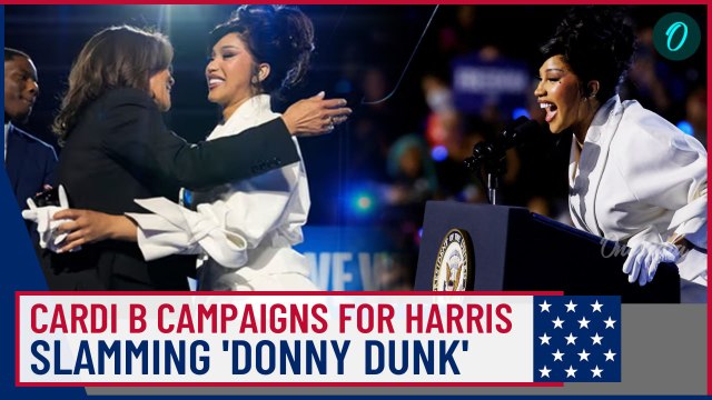 Cardi B Hilariously Slams Trump at Harris Rally in Wisconsin: Bold Attack on His Record for Women