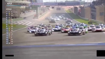 WEC 2024 8H Bahrain Race Start Replay