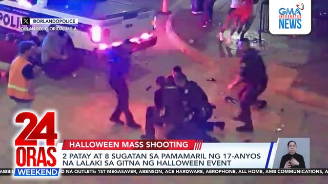 2 patay at 8 sugatan sa pamamaril ng 17-anyos na lalaki sa gitna ng Halloween event| 24 Oras Weekend