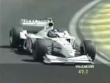 F1 – Jacques Villeneuve (BAR Honda V10) lap in qualifying – Brazil 2000