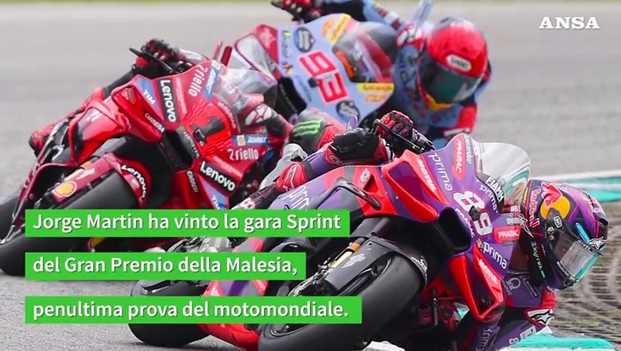 MotGP: Martin campione in Malesia domani se....
