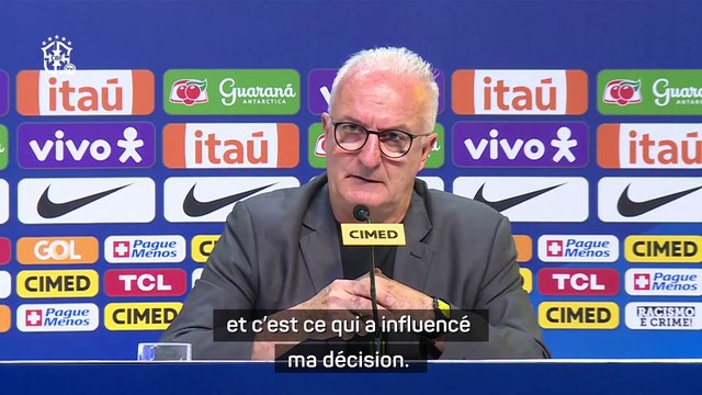 Dorival : Neymar ? Plutôt lors de la prochaine convocation