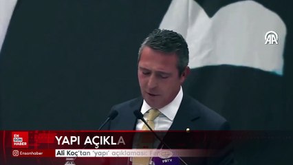 Ali Koç'tan 'yapı' açıklaması: Fenerbahçe'yi şampiyon yapmıyorlar