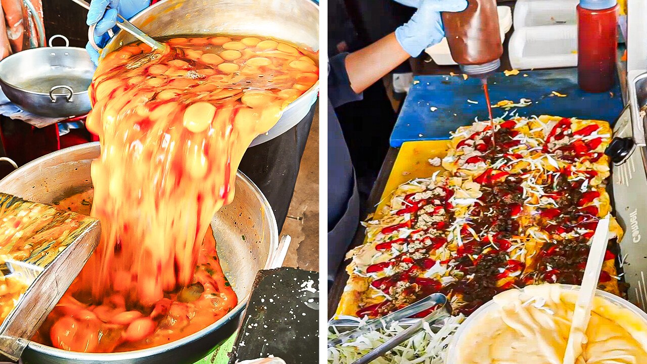 Asian Street Food Shockers You Won't Believe Exist!