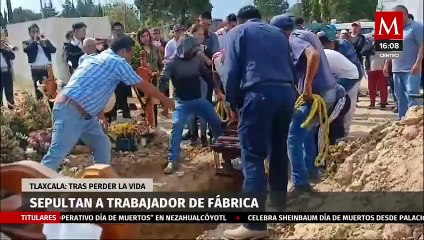 Sepultan a víctimas de la explosión en la planta de SIMEC en Tlaxcala