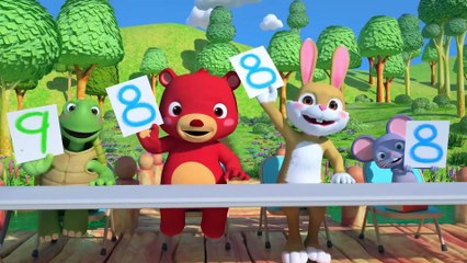 Five Little Speckled Frogs - KidTv Nursery Rhymes & Kids Songs