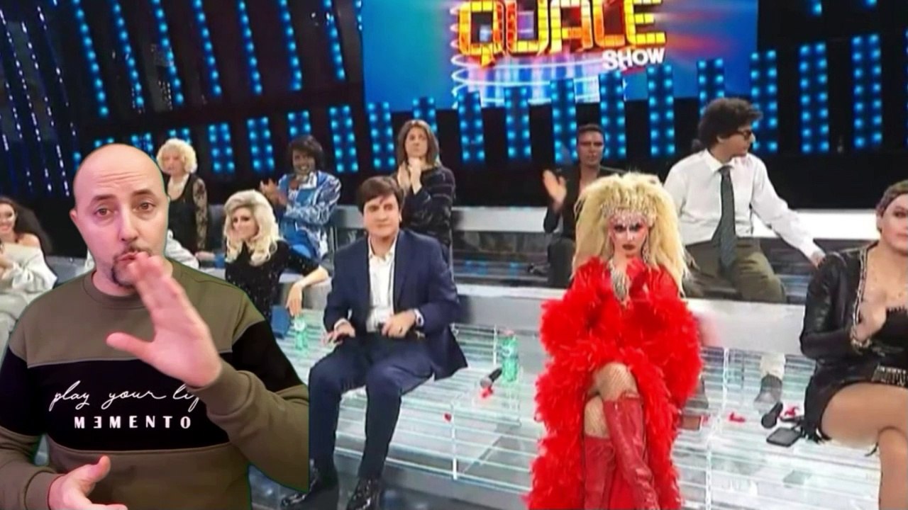 Tale e Quale Show, Ciufoli ruzzola per le scale e lascia tutti di stucco!