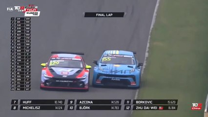 TCR World Tour 2024 Zhuzhou Race 2 Girolami Ma Epic Battle Win Finish