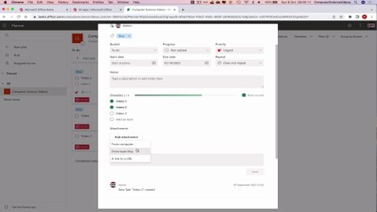 How to USE Microsoft Planner for Office 365 On a Mac - Tutorial 13 - Add an Attachment - Basic | New